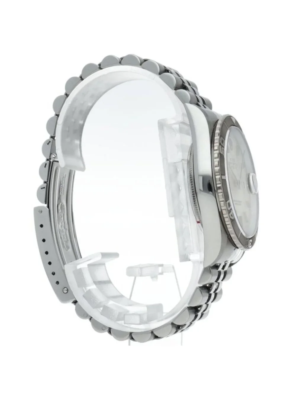 Rolex Datejust Watch Jubilee Thunderbird Box 18k White Gold